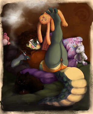 A nice, cozy and chill day off~ A nice, cozy and chill day off~